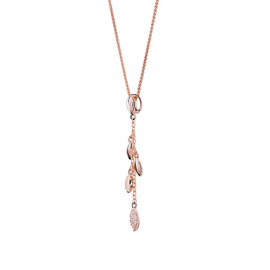 Orphelia 'Loana' Dames 925 Sterling Zilveren Ketting met Hanger - Roze ZH-7505/RG - Image 2