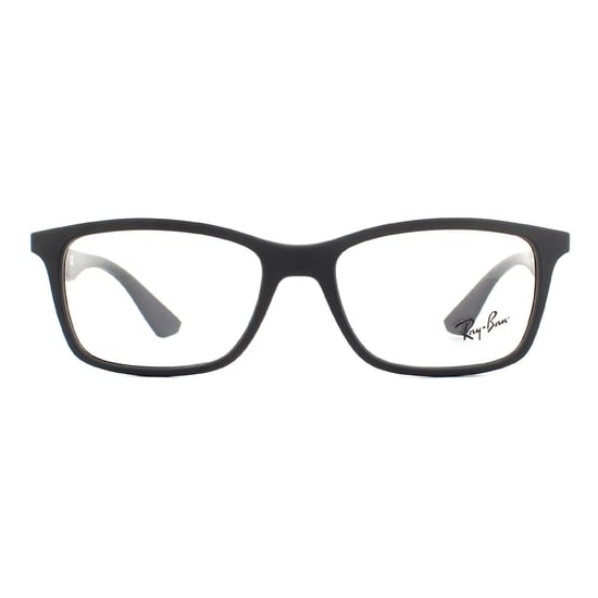 Ray-Ban Glasses Frames RX7047 5196 Matte Black 54mm - Image 1