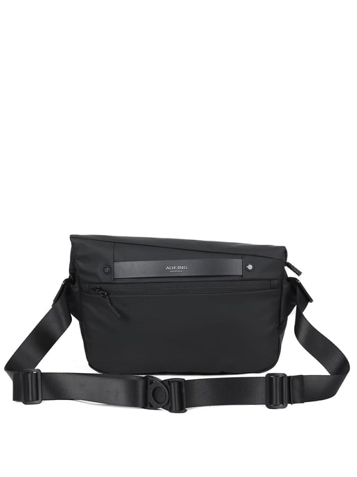 Aoking Shoulder Bag Unisex BLACK - Image 4
