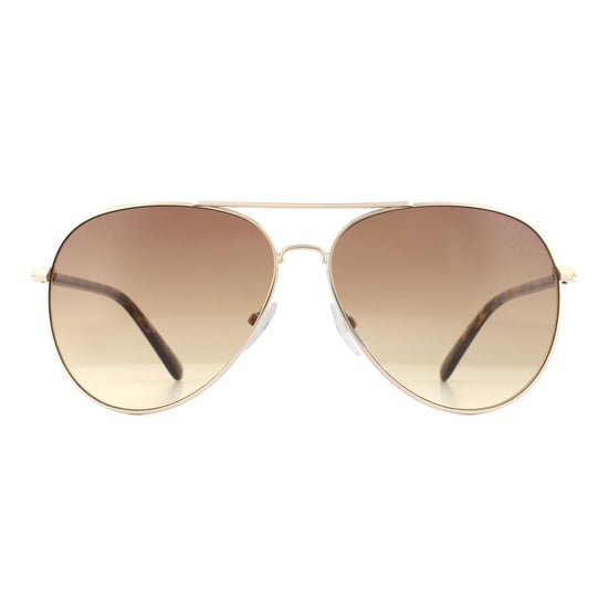Calvin Klein Zonnebril CK19314S 717 Goud Schildpad Bruin Verloop - Image 1