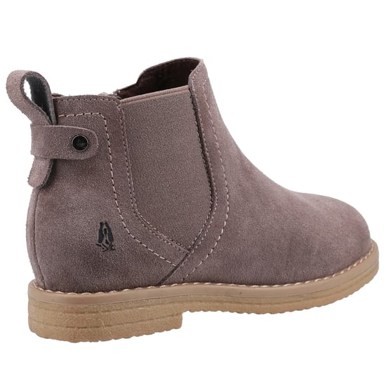 Hush Puppies Meisjes Mini Maddy Suede Enkellaarsjes (Grijs) - Image 2