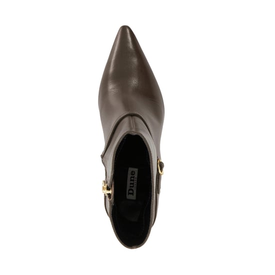 Dune Ladies Olene - Heeled Leather Ankle Boots