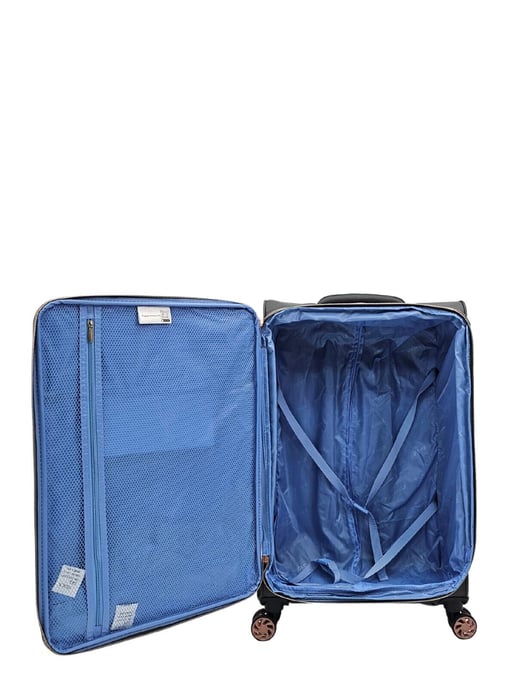 Cabin 4 Wheel Luggage Travel Soft Lightweight Bag