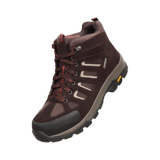 Mountain Warehouse Mens Vertex Extreme Suede Waterproof Boots (Brown) - Image 1