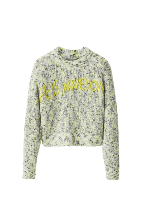 Desigual Women's Green Knitwear - Image 1