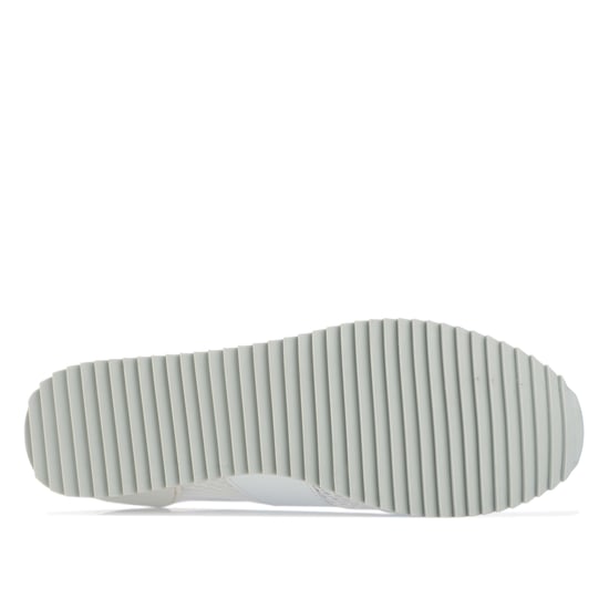 Men's Emporio Armani EA7 B&M Mesh Run Trainers in Grey - Image 4