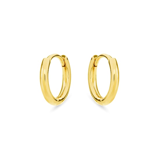 Luxenter edum örhängen i 925 sterling silver med 18k gulguldpläterad yta - Image 2