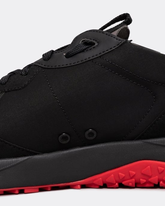 HUGO Kane Runn Mens Mixed-Material Trainers With EVA Rubber Outsole NOS - Image 4