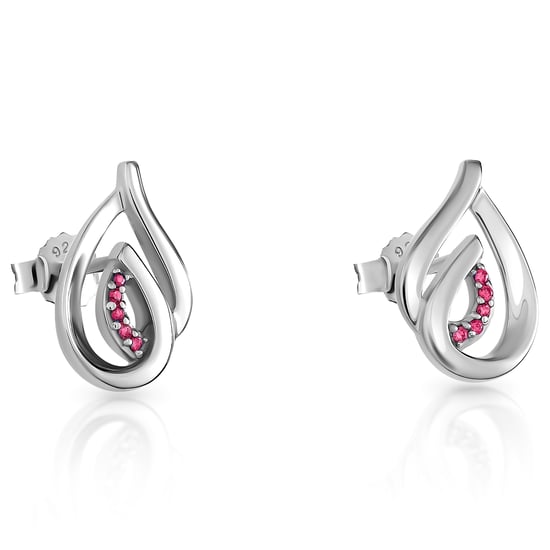 Orphelia 'Dazzle' Dames 925 Sterling Zilveren Stud Oorbellen - Zilver ZO-7518/R - Image 3