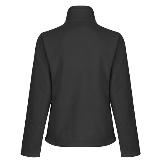 Regatta Womens/Ladies Microfleece Full Zip Jacket (Black)