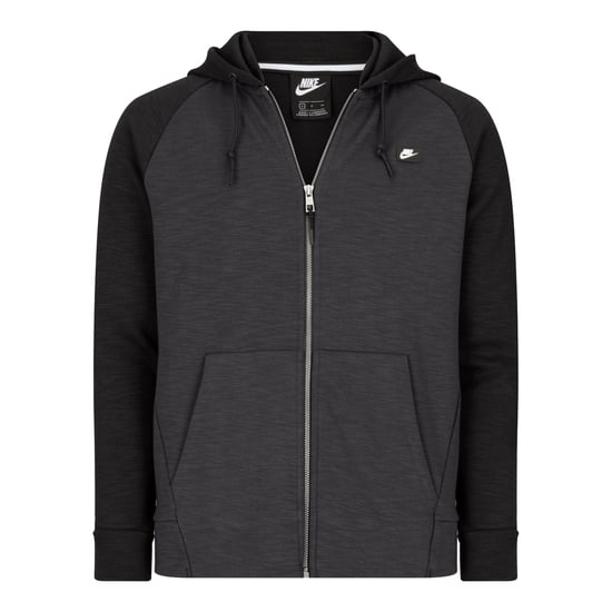 Nike Sportswear Men's Optic Full Zip Tracksuit, Black and Grey - Image 2