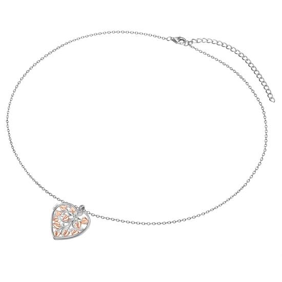 Necklace with pendant sterling silver bicolor Rafaela Donata - Image 4