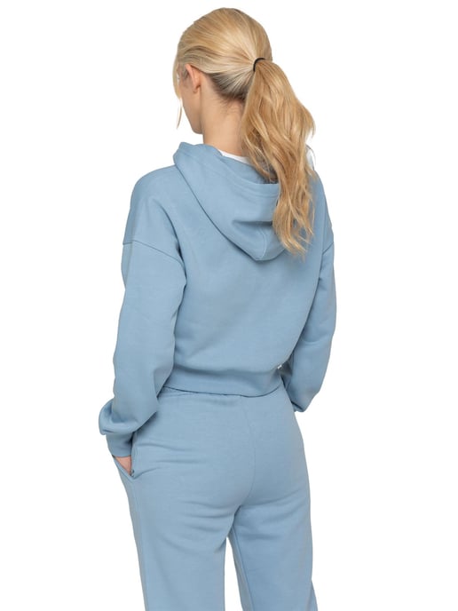 Enzo | Womens Crop Zip Hoodie - Image 4