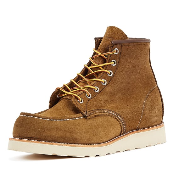 Red Wing Shoes Heritage Work 6Inch Moc Toe Hawthorne Abilene Men's Chesnut Boots - Image 3