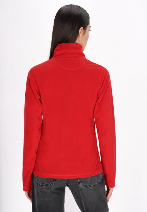 Mymo Fleece trui Dames rood - Image 4
