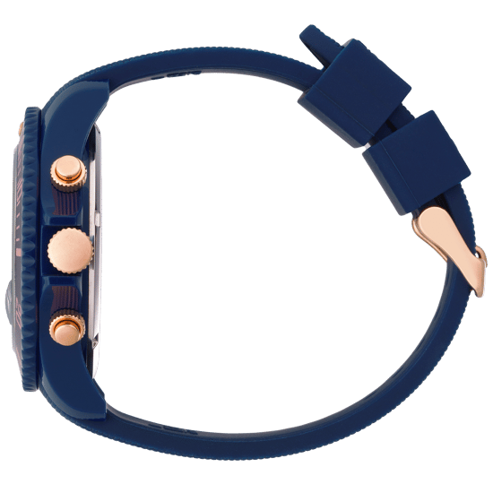 Ice Watch Ice Chrono - Dark Blue Rose-gold Men's Blue Watch 020621 - Image 2