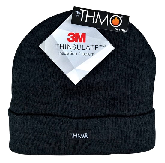 THMO - Termisk stickad 40g 3M Thinsulate fodrad mössa för herrar utomhus - Image 2