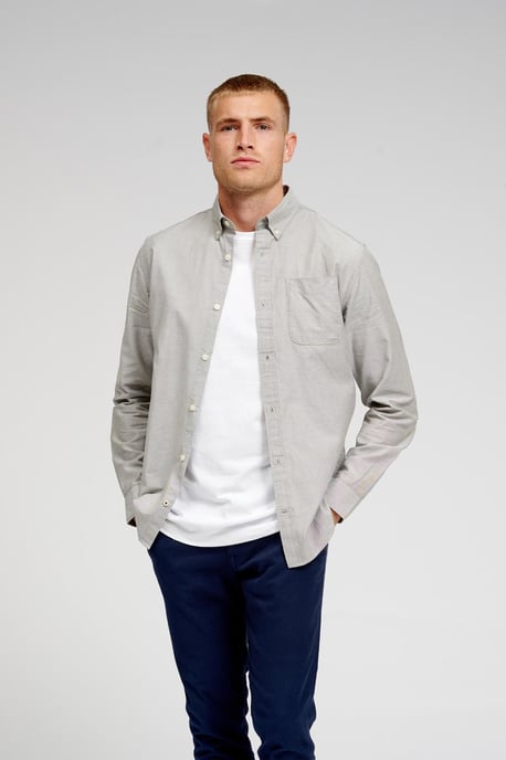 The Original Performance Oxford Shirt - Grey Melange