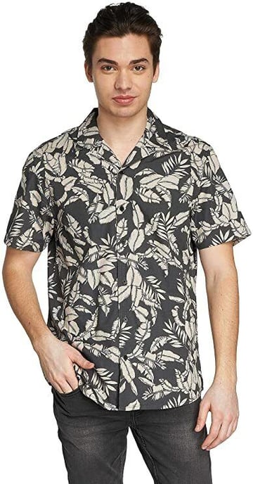 Only & Sons Mens Regular Fit Floral Shirt