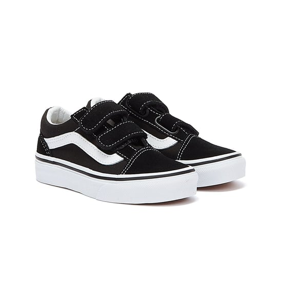 Jongens Meisjes Vans Kids Old Skool Trainers - (Zwart/Wit) - Image 1