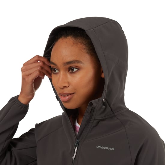 Craghoppers Womens/Ladies Kalti Hooded Jacket (Charcoal) - Image 6