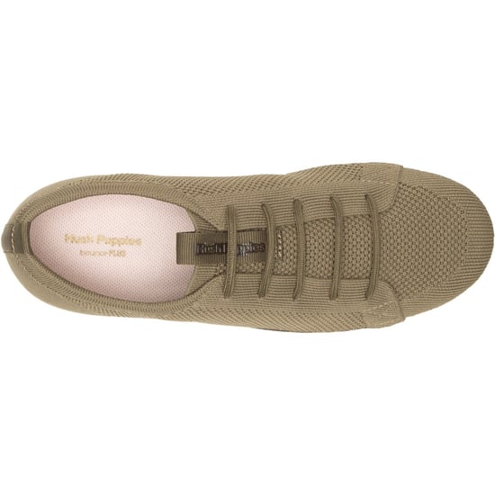 Hush Puppies Mens Good Casual Shoes (Olive) - Image 4
