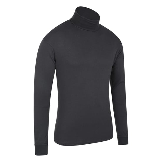 Mountain Warehouse Mens Meribel Cotton Thermal Top (Black)