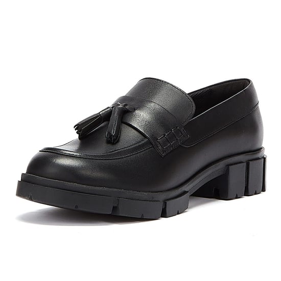 Clarks Teala Leather Womens Loafers - Image 3