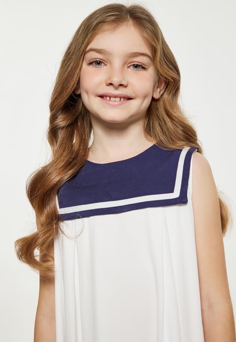 Dreimaster Dress Girls off-white - Image 5