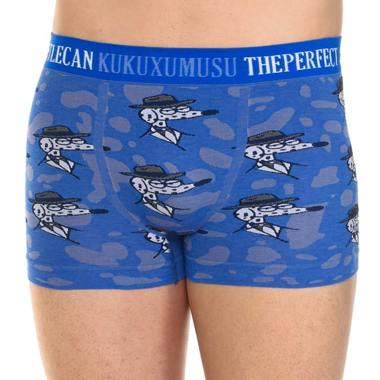 Thin elastic boxer and fabric adaptable to the body 87755 men