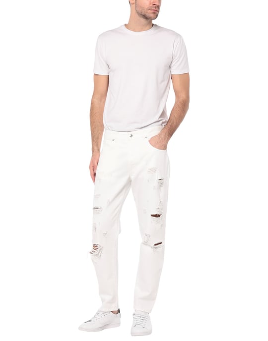 Nine:Inthe:Morning Man Denim trousers Cotton