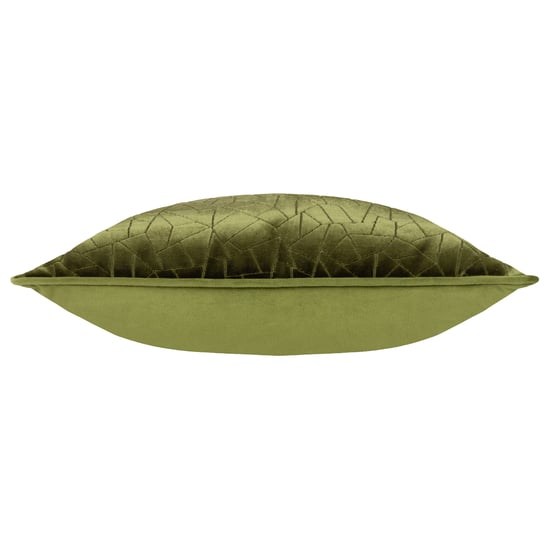 Höem Malans Cut Velvet Piped Polyester Filled Cushion - Image 3