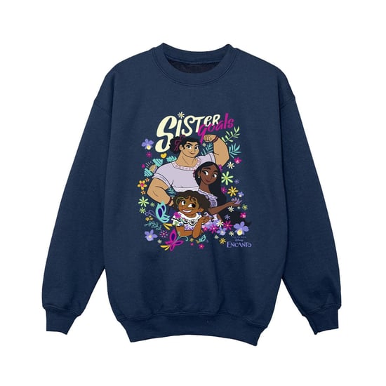 Disney Boys Encanto Sister Goals Sweatshirt (Navy Blue)
