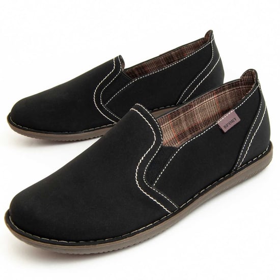 Montevita Moccasins Moccavita6 In Black - Image 1