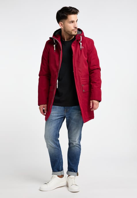 ICEBOUND winter parka Men dark red - Image 4