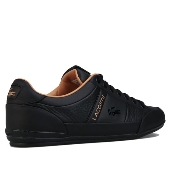 Men's Lacoste Chaymon 320 Trainers in Black - Image 3