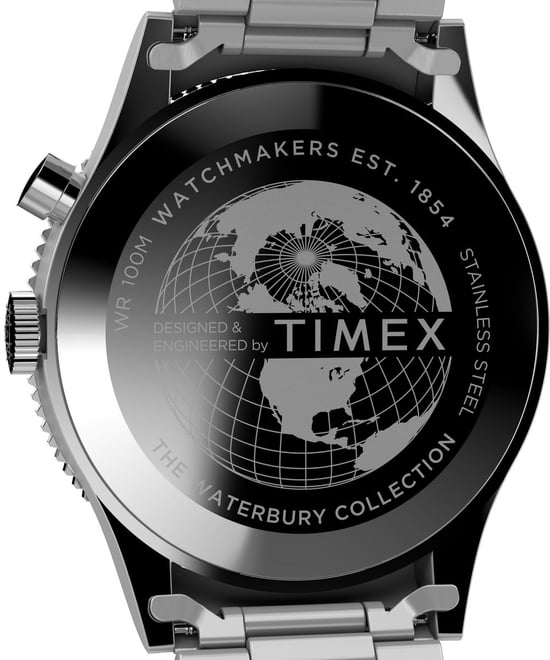 Timex Traditionele Heren Zilveren Horloge TW2W22700 - Image 3