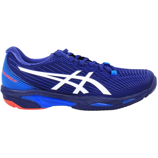 Asics Solution Speed FF 2 Mens Blue Tennis Shoes - Image 1