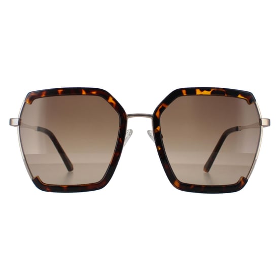 Guess Rimless Womens Dark Havana Brown Gradient GF0418