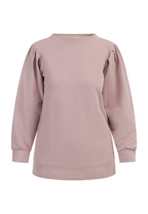 Mymo Sweatshirt Dames oud roze - Image 1