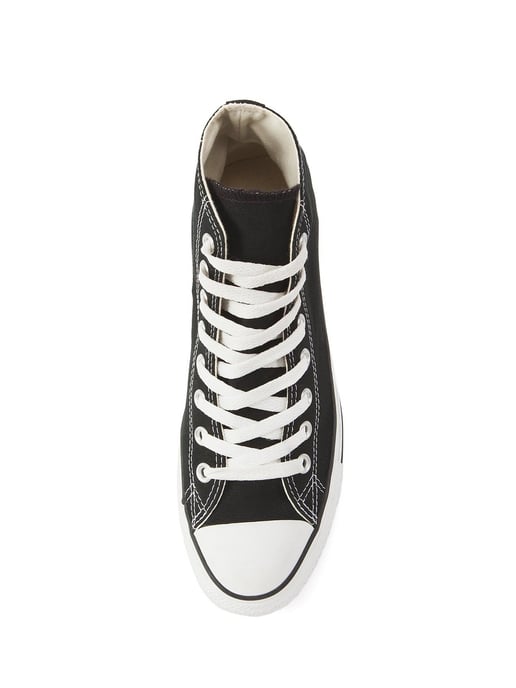 Womens Converse Casual Plimsolls Trainers in Black - Image 2