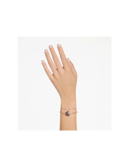 Swarovski 'Luna' Women's Gold Plated Metal Bracelet - Rose 5671586