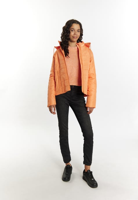 Mymo Licht gewatteerd jack Dames oranje - Image 2