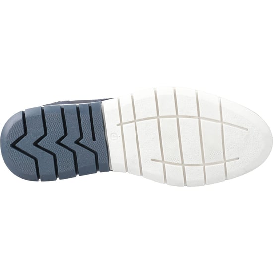 Pod Murphy Leer Heren Navy Veterschoenen - Image 3