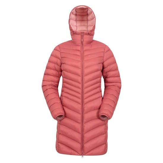 Mountain Warehouse Womens/Ladies Florence Long Padded Jacket (Rust) - Image 1