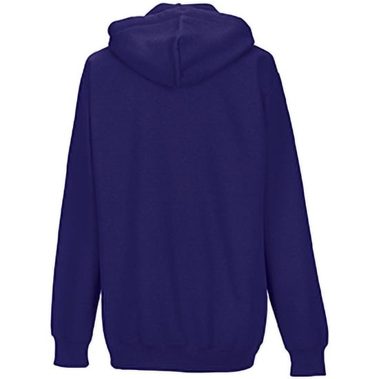 Russell Färg Mens Hooded Sweatshirt / Hoodie (Lila) - Image 2