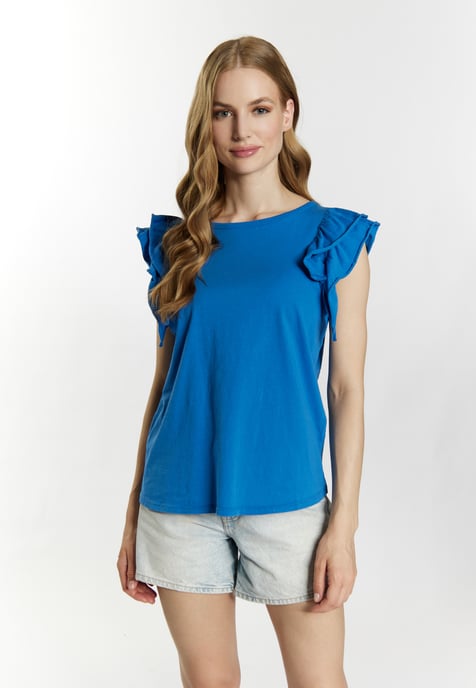 Dreimaster T-Shirt women blue - Image 3
