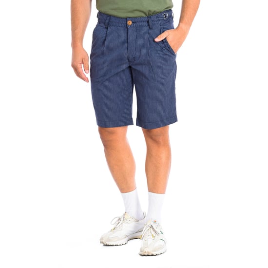 Bermuda shorts with straight cut hems and belt loops TMB006-JQ035 man