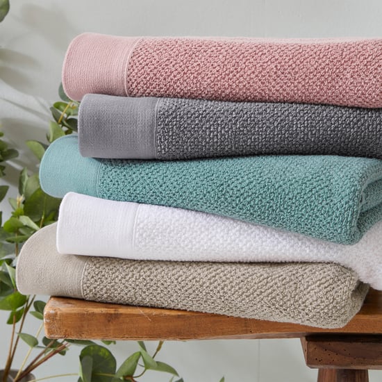 Textured Weave Bath Sheet - Image 4