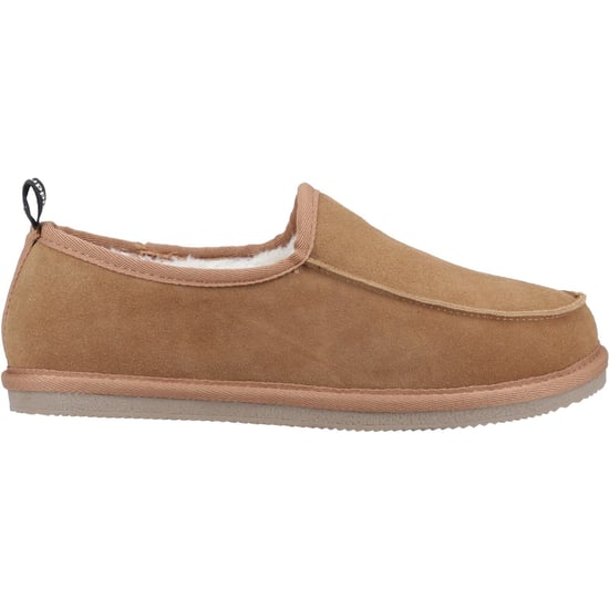 Hush Puppies Charles Suede Tofflor för män Tan - Image 5
